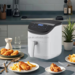 Digital Touch Screen Air Fryer – Oil Free Electric Kitchen Cooker