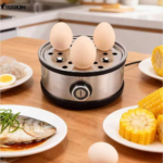 FISSION 7 Egg Stainless Steel Electric Egg Boiler & Cooker