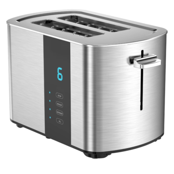 Tenfly Stainless Steel 2 Slice Electric Bread Toaster